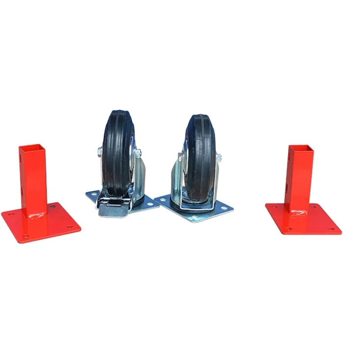 Pieds à roulettes pivotantes – Image 1